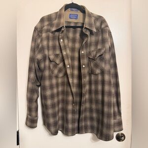 Pendleton Men's Plaid Wool Shirt